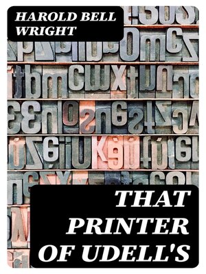 cover image of That Printer of Udell's
